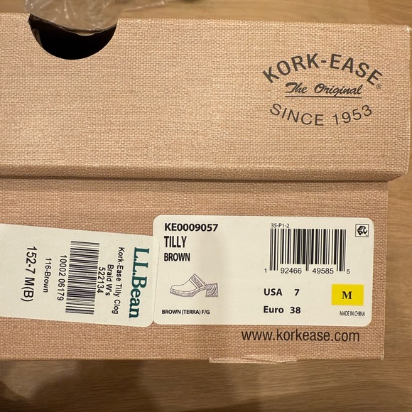 Kork Ease sz 7 clogs leather brown - Picture 2 of 7